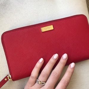 Kate Spade Grand Street Zip Around Wallet